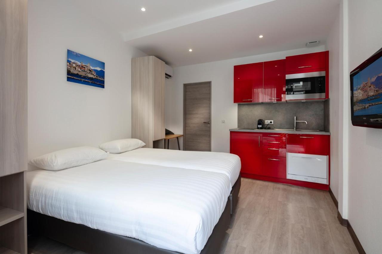 Appartements French Riviera Confidential Centre Ville Juan Les Pins Proche Des Plages 객실 사진